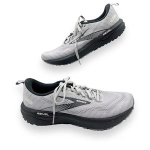 Brooks Revel 6 Alloy Primer Grey Oyster Road-Running Sneakers Men’s Size 8